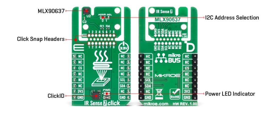 Mikroe IR Sense 7 Click